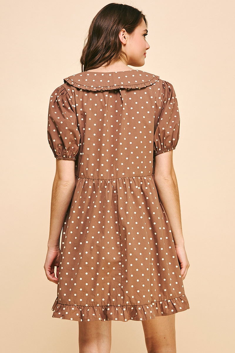 Jemma Mini Dot Dress