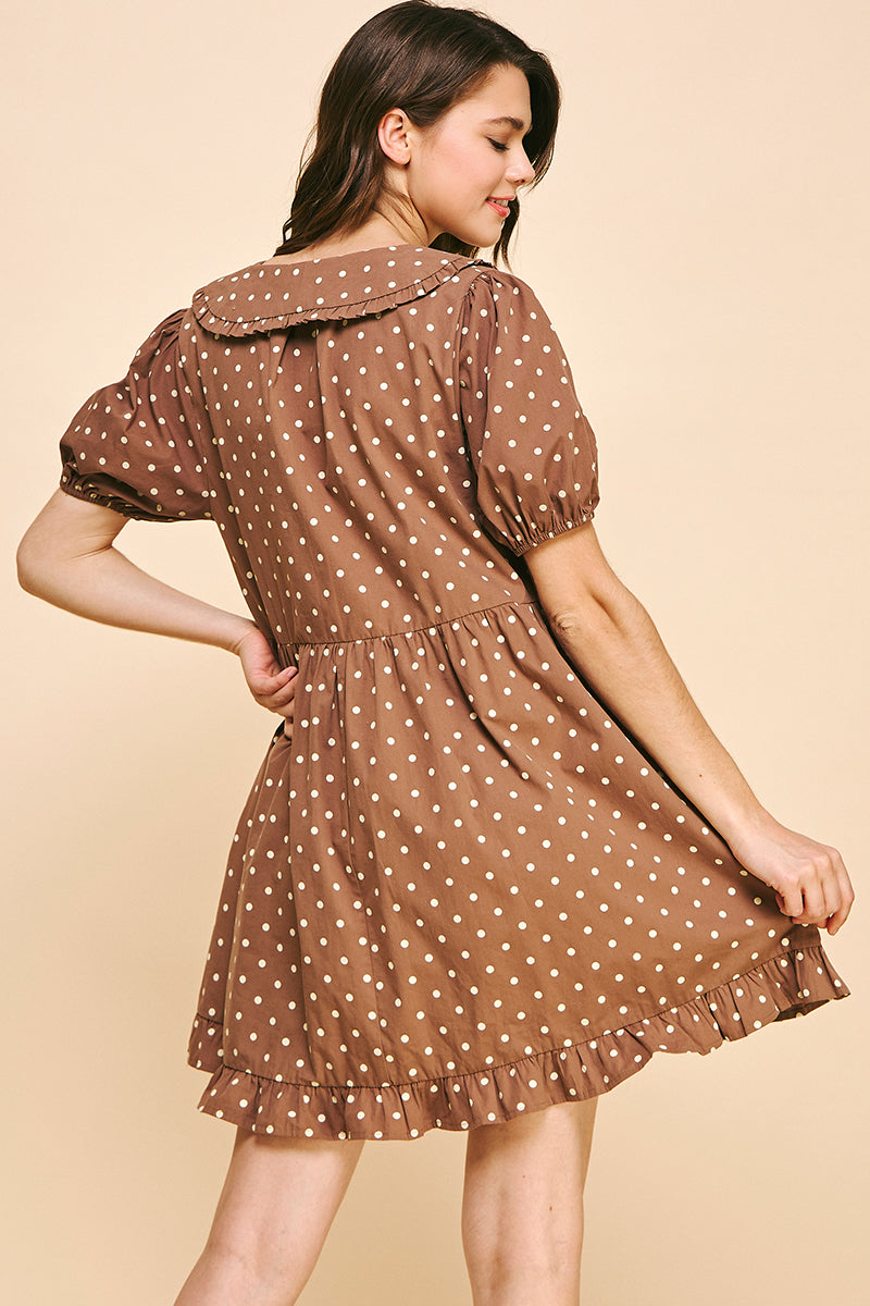 Jemma Mini Dot Dress