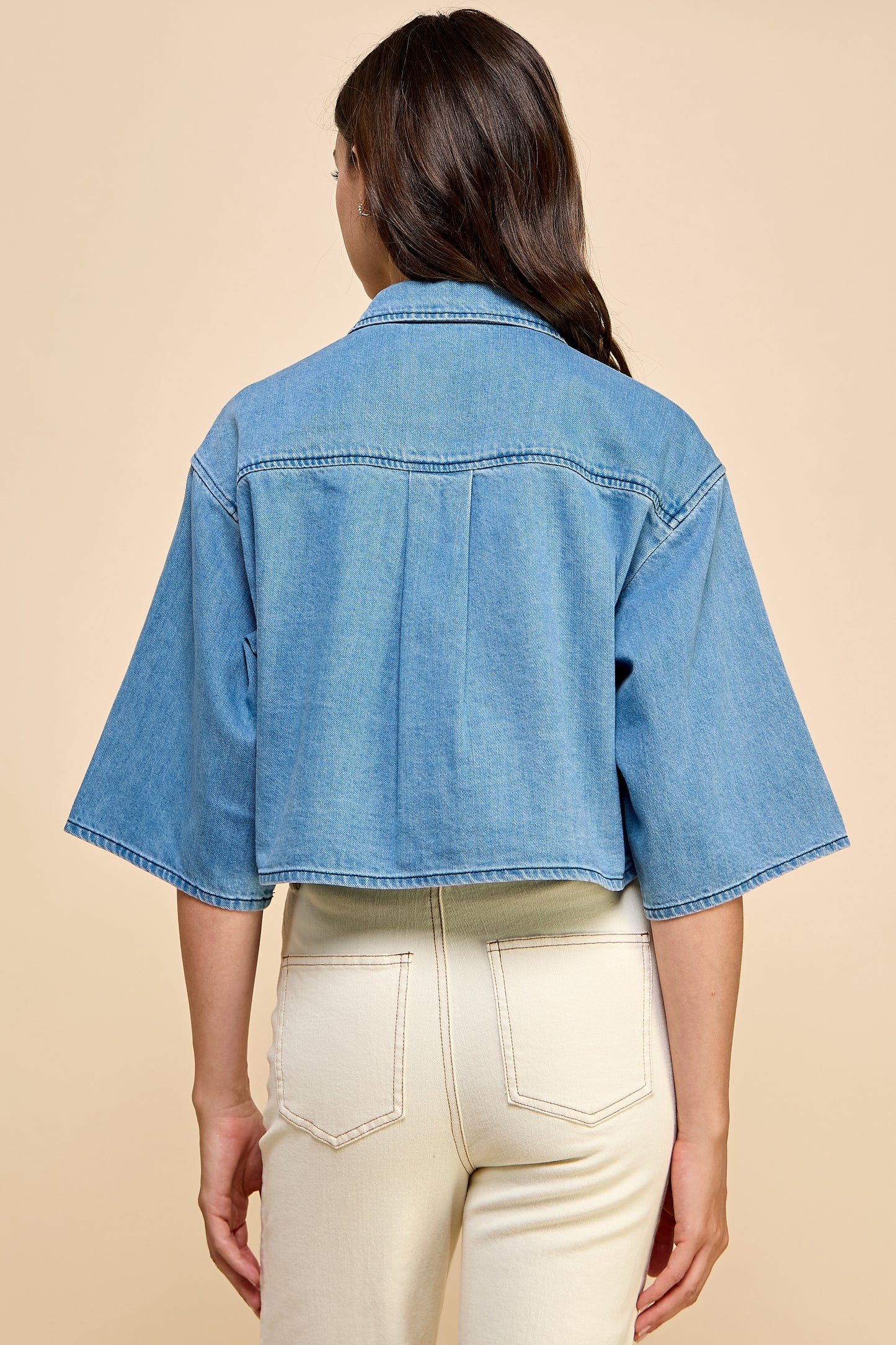 Chrishell Denim Shirt