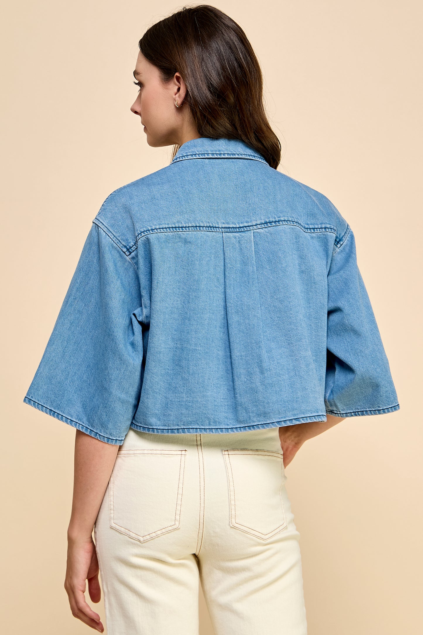 Chrishell Denim Shirt