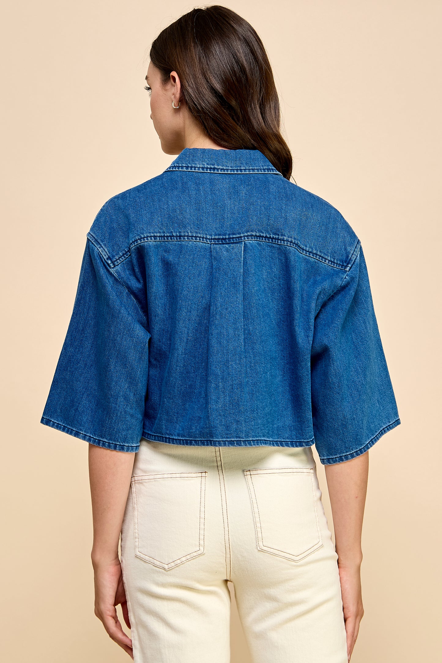 Chrishell Denim Shirt