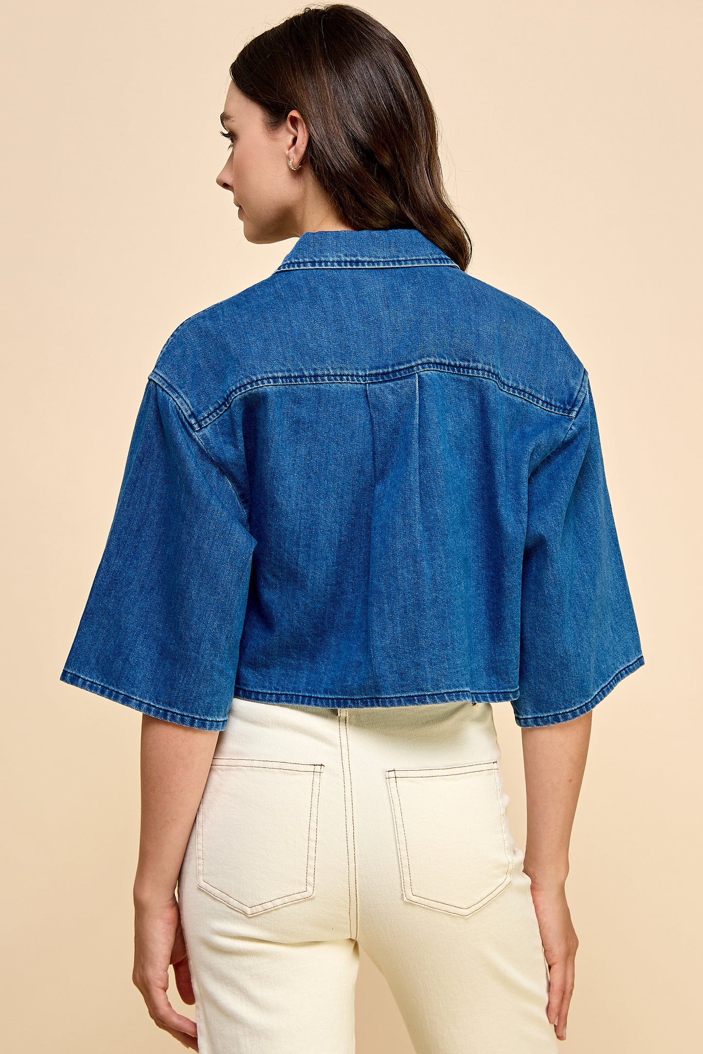 Chrishell Denim Shirt