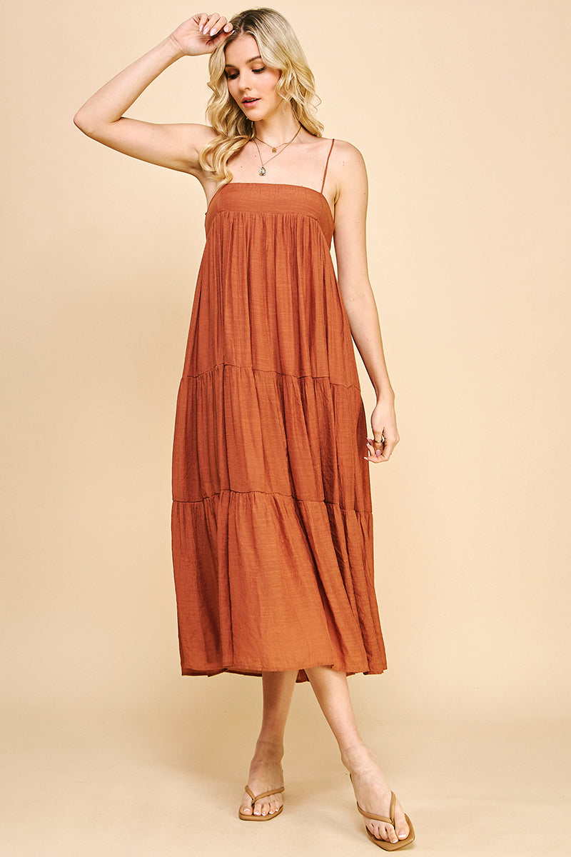 Flora Maxi Dress - Terra