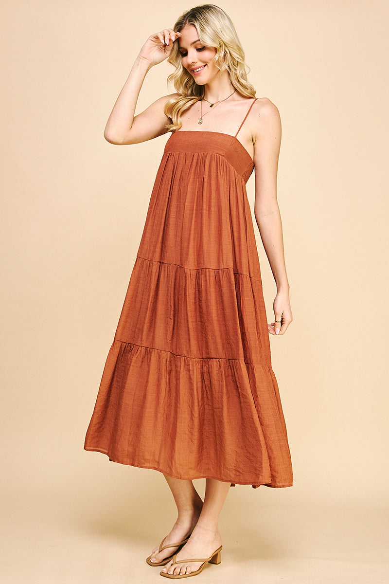 Flora Maxi Dress - Terra