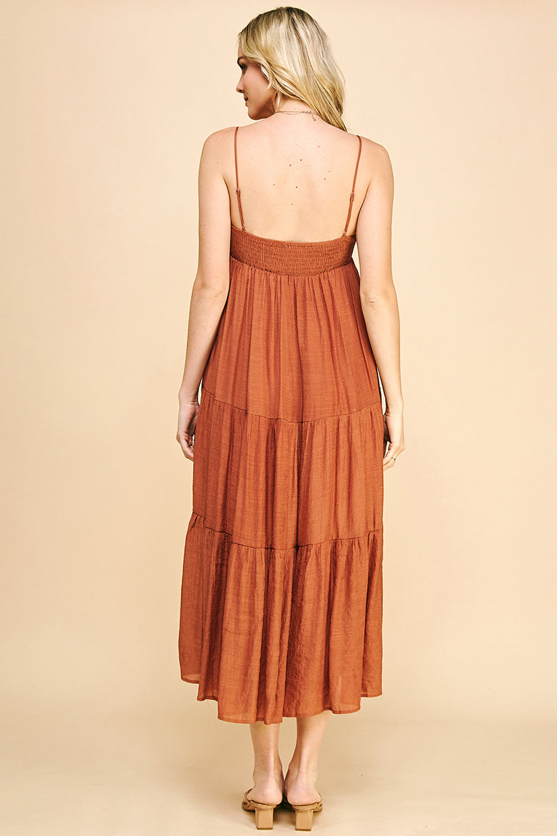 Flora Maxi Dress - Terra